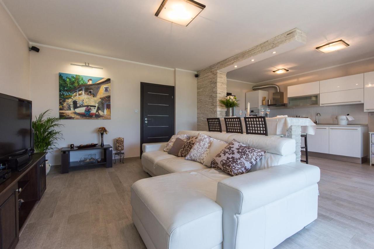 Deluxe Sea View Apartment Mate Balote Rijeka Zewnętrze zdjęcie